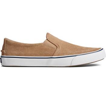 Sperry Striper Ii Twin Gore Perforated Hnede - Panske Slip On